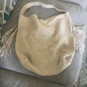 100% Genuine Suede Shoulder Hobo Bag